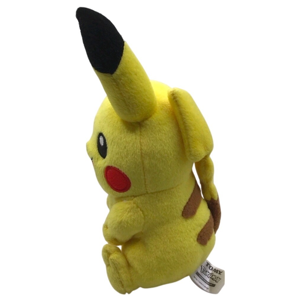 Pikachu Plush Small Yellow Pokemon Sitting Stuffed Toy T18587 - Picture 2 of 6